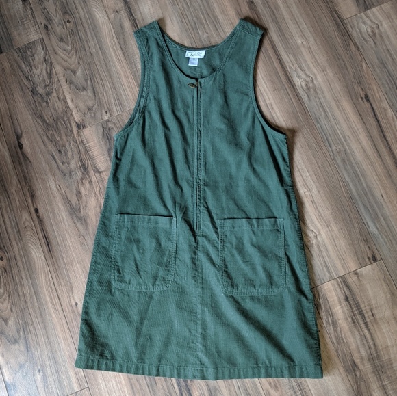 Christopher & Banks Dresses & Skirts - Vtg Y2K Christopher & Banks Corduroy Jumper